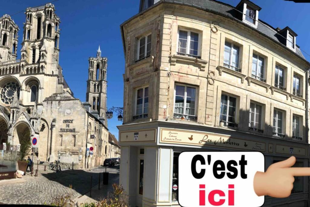 Laon : « Suite Privee Au Pied De La Cathedrale » Zewnętrze zdjęcie