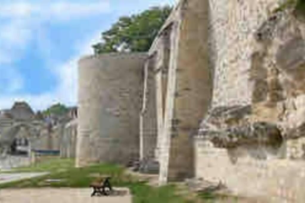 Laon : « Suite Privee Au Pied De La Cathedrale » Zewnętrze zdjęcie